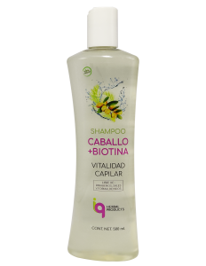 Fotografia de producto Shampoo Caballo + Biotina con contenido de 500 ml. de Iq Herbal Products